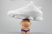 Air Jordan 13 Low“Pure Money” white mens 310810-100 - Image 5