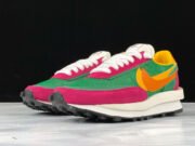 Sacai x Nike LDV Waffle 'Pink Green' BV0073-301 - Image 12