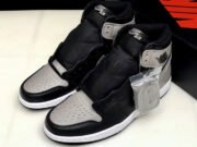 Air Jordan 1 Retro High OG Shadow Black Grey 555088-013 - Image 8