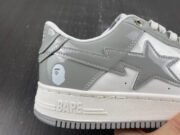 A Bathing Ape Bape Sta white and grey - Image 4