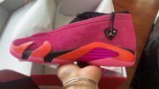 Jordan 14 Retro Low Shocking Pink (W) DH4121-600 - Image 2