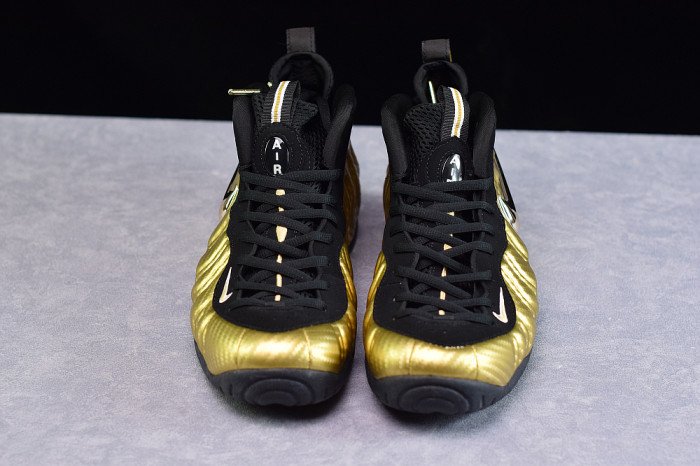 489009007dd0ba8213309c76350ed9dbf8c3d800 Nike Air Foamposite Pro “Metallic Gold” Black mens 624041-701 - Image 5