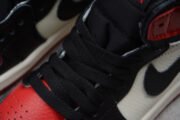 KIDS AIR JORDAN 1 RETRO HIGH OG "BRED TOE" 555088 610 - Image 4