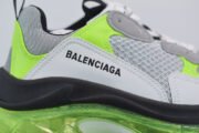 BLCG SNEAKER TRIPLE.S.GOMMA GREY WHITE GREEN 541624 W2FR1 8297 - Image 13
