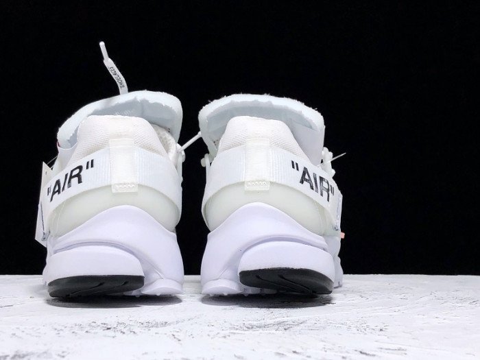 51bbe29af3e19287c690d3a88565d7249d558a08 OFF-WHITE X NIKE AIR PRESTO WHITE AA3830-100 - Image 9