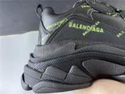 BLCG SNEAKER TRIPLE.S.GOMMA BLACK 524039 W2FA1 7633 - Image 9