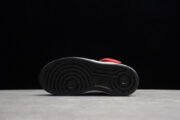 KIDS NIKE AIR FORCE 1 MID 07 X TRAVIS SCOTT WHITE BLACK RED 314197-016 - Image 2