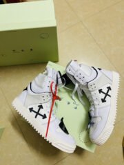 OFF-WHITE HIGH TOP SNEAKER - Image 8