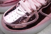 KIDS NIKE AIR FORCE 1 MID WB PINK ROSE 314197-8300 - Image 14