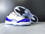 Air Jordan 11 Retro Low White Concord AH7860-100 - Image 6
