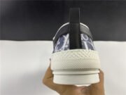 DR B23 Low Top Oblique Sneaker Black & White - Image 9