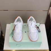 OFF WHITE™ C/O VIRGIL ABLOH OUT OF OFFICE LOW-TOP LEATHER SNEAKERS "OOO" - Image 3