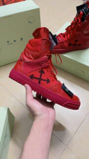 OFF-WHITE HIGH TOP SNEAKER - Image 6