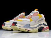 BLCG Triple S Cream Yellow Red 524038 W09O5 9035 - Image 4