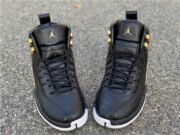Air Jordan 12 Retro 'Reptile' Black/Metallic Gold-White AO6068-007 - Image 7