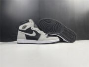 Air Jordan 1 Retro High Black White Light Smoke Grey 555088-035 - Image 3