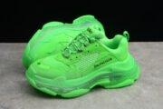 BLCG Triple S Neon Green Clear Sole 544351 W09OL 3801 - Image 7