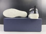 DR B23 Low Top Oblique Sneaker Black & White - Image 20