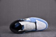 AIR JORDAN 1 RETRO HIGH WHITE UNIVERSITY BLUE BLACK 555088-134 - Image 9