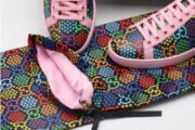 GUCC ACE EMBROIDERED LOW-TOP SNEAKER 610085 H2020 1115 - Image 15