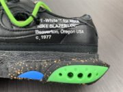 Off-White x Nike Blazer Low "Black / Green" DH7863-001 - Image 16
