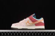 Nike Dunk Mid Social Status Free Lunch Strawberry Milk DJ1173-600 - Image 2