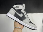 Air Jordan 1 Retro High Black White Light Smoke Grey 555088-035 - Image 2