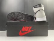 Air Jordan 1 Retro High Black White Light Smoke Grey 555088-035 - Image 8