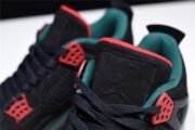 Air Jordan 4 NRG “GUCC” Black/Gorge Green-Varsity Red AQ3816-063 - Image 2