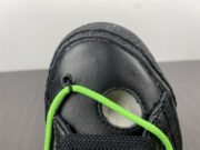 Off-White x Nike Blazer Low "Black / Green" DH7863-001 - Image 9
