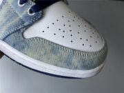 Air Jordan 1 Low Washed Denim CZ8455-100 - Image 7