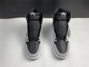 Air Jordan 1 Retro High Black White Light Smoke Grey 555088-035 - Image 7