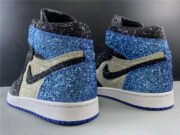FRAGMENT DESIGN X AIR JORDAN 1 “GLITTER” CK5566-400 - Image 4