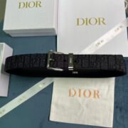 Dior Oblique Jacquard Belt - Image 3