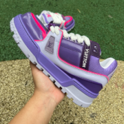 LV TRAINER MAXI Purple pink - Image 7