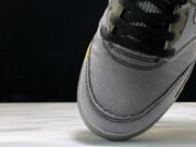 Off-White x Air Jordan 5 Black CT8480-001 - Image 4