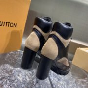 LOUS VUITON BROWN STAR TRAIL ANKLE BOOTS - Image 5