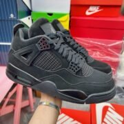 Air Jordan 4 “Black Cat” (2020) CU1110-010 - Image 2