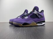 JORDAN 4 RETRO TRAVIS SCOTT PURPLE (FRIENDS AND FAMILY) 766296 LN4 - Image 4