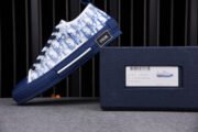 DR B23 Low Top Oblique Sneaker Blue - Image 5