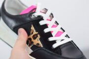 GGD Women’s fuchsia and leopard-print Yeah sneakers - Image 11