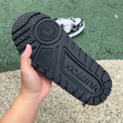 LV TRAINER MAXI White and black denim - Image 9