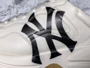 GUCC Rhyton sneaker with NY Yankees ™ Patch 548638 DRW00 9022 - Image 10