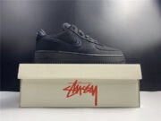 NIKE AIR FORCE 1 LOW STUSSY BLACK CZ9084-001 - Image 7