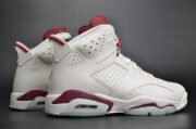 Air Jordan 6 Retro “Maroon” white 384664-116 - Image 8