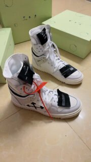OFF-WHITE HIGH TOP SNEAKER - Image 3