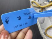 Nike Dunk Low Off-White Lot 34 DJ0950-102 - Image 3