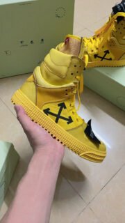 OFF-WHITE HIGH TOP SNEAKER - Image 5