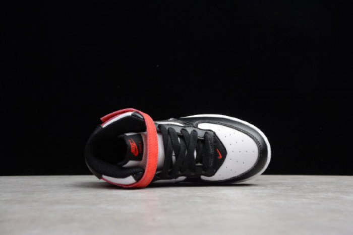 84de2724e4fa9e5fa9fc0697d8945efacea8dfc5 KIDS NIKE AIR FORCE 1 MID 07 X TRAVIS SCOTT WHITE BLACK RED 314197-016 - Image 13