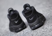 Nike Air More Uptempo “Triple Black Reflective” 414962-004 - Image 5